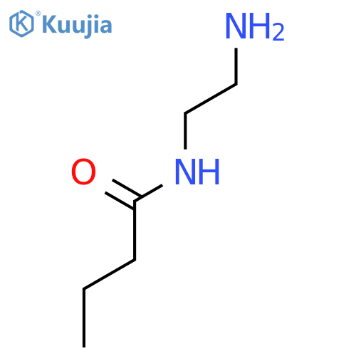 Butanamide, N-(2-aminoethyl)- structure