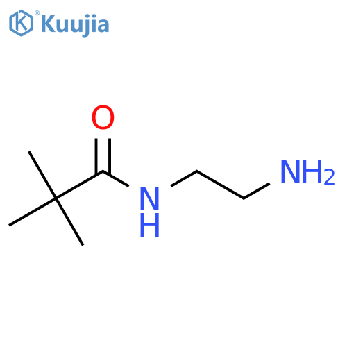 N-(2-Aminoethyl)-2,2-dimethylpropanamide structure