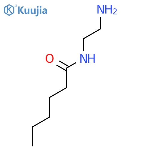 Hexanamide, N-(2-aminoethyl)- structure