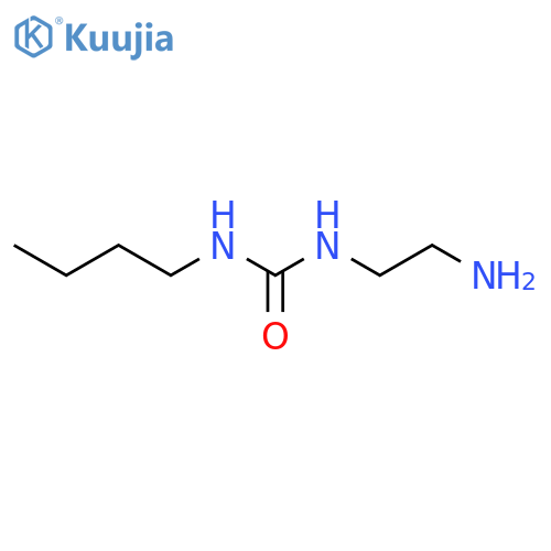 3-(2-aminoethyl)-1-butylurea structure