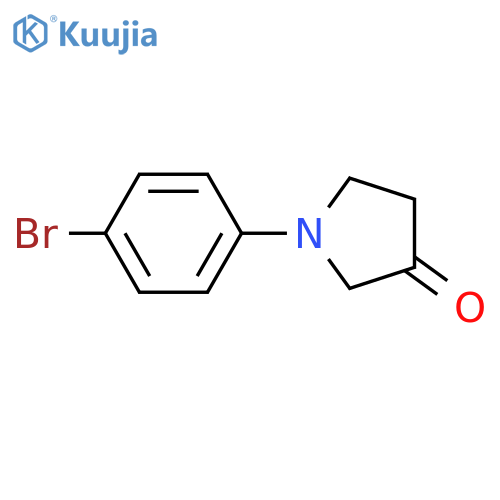 3-Pyrrolidinone, 1-(4-bromophenyl)- structure