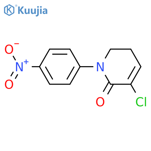 5-chloro-1-(4-nitrophenyl)-2,3-dihydropyridin-6-one structure