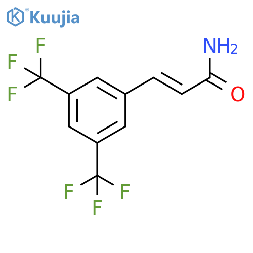 2-PROPENAMIDE, 3-[3,5-BIS(TRIFLUOROMETHYL)PHENYL]- structure