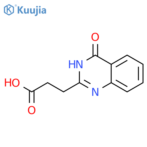 3,4-Dihydro-4-oxo-2-quinazolinepropionic Acid structure