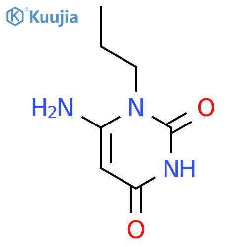 6-amino-1-propyl-1,2,3,4-tetrahydropyrimidine-2,4-dione structure