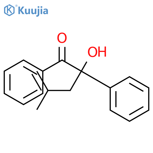 4-Penten-1-one, 2-hydroxy-4-methyl-1,2-diphenyl- structure