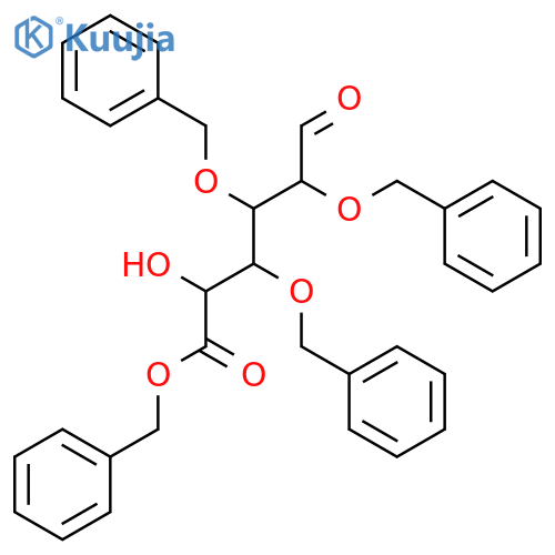 Benzyl 2,3,4-Tri-O-benzyl-D-glucuronate structure