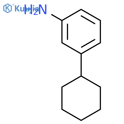 3-cyclohexylaniline structure