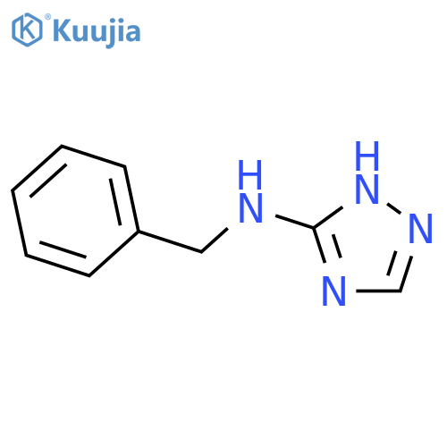 1H-1,2,4-Triazol-5-amine,N-(phenylmethyl)- structure
