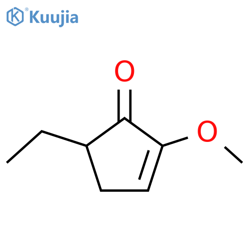 5-Ethyl-2-methoxycyclopent-2-en-1-one structure
