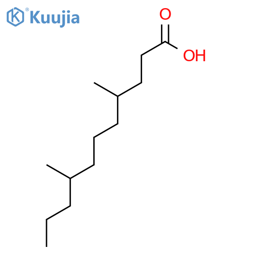 Undecanoic acid, 4,8-dimethyl- structure