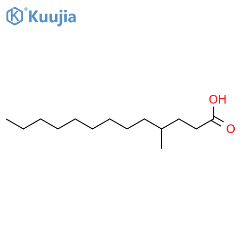 Tridecanoic acid, 4-methyl- structure