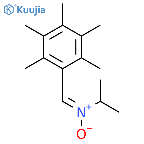 2-PROPANAMINE, N-[(PENTAMETHYLPHENYL)METHYLENE]-, N-OXIDE, (E)- structure