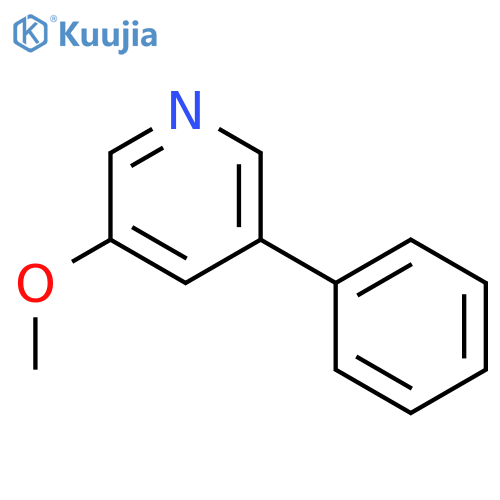 3-Methoxy-5-phenylpyridine structure