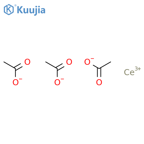 Cerium triacetate structure