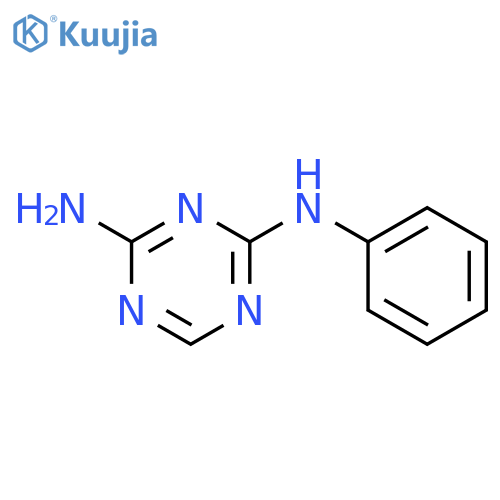 1,3,5-Triazine-2,4-diamine,N2-phenyl- structure