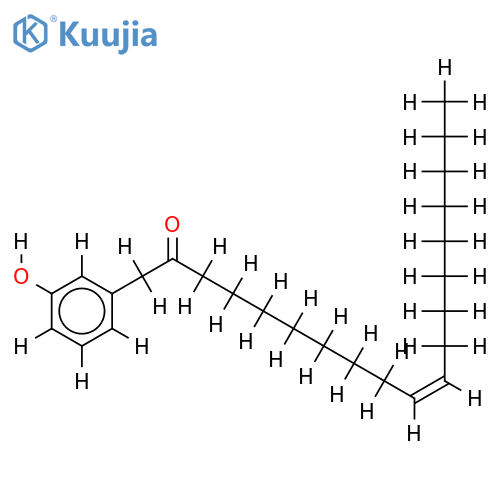 1-(3-Hydroxy-phenyl)-nonadec-10c-en-2-on structure