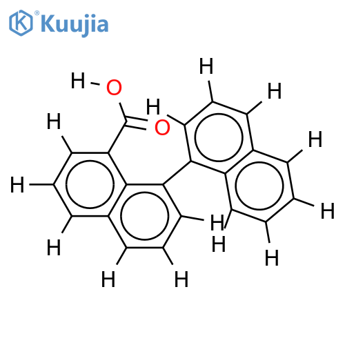 (+-)-1,1'-Binaphthyl-carbonsaeure-8 structure