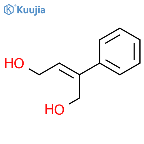 2-BUTENE-1,4-DIOL, 2-PHENYL-, (2Z)- structure