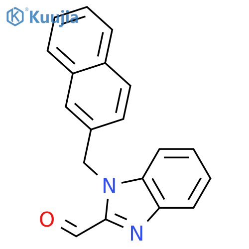 1-(2-Naphthylmethyl)-1H-benzimidazole-2-carbaldehyde structure