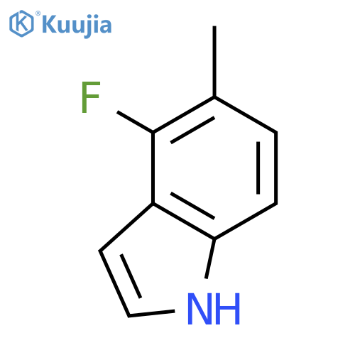 4-fluoro-5-methyl-1H-indole structure