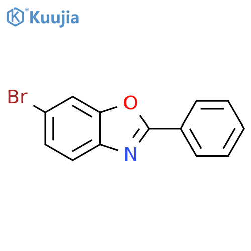 BENZOXAZOLE, 6-BROMO-2-PHENYL- structure