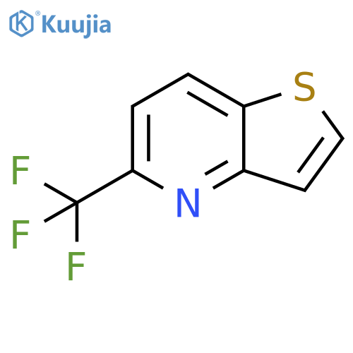 Thieno[3,2-b]pyridine, 5-(trifluoromethyl)- structure