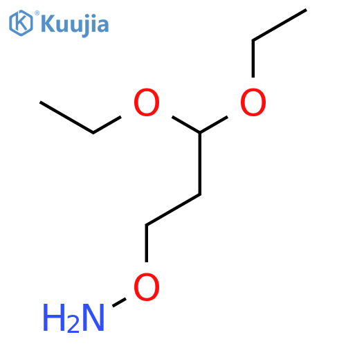 O-(3,3-diethoxypropyl)hydroxylamine structure