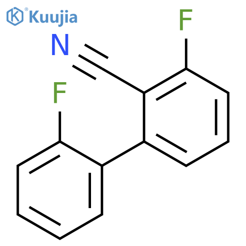 [1,1'-Biphenyl]-2-carbonitrile, 2',3-difluoro- structure