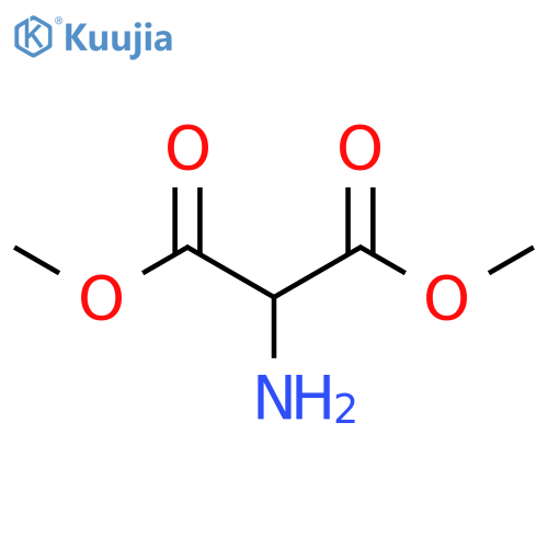 Dimethyl 2-aminomalonate structure