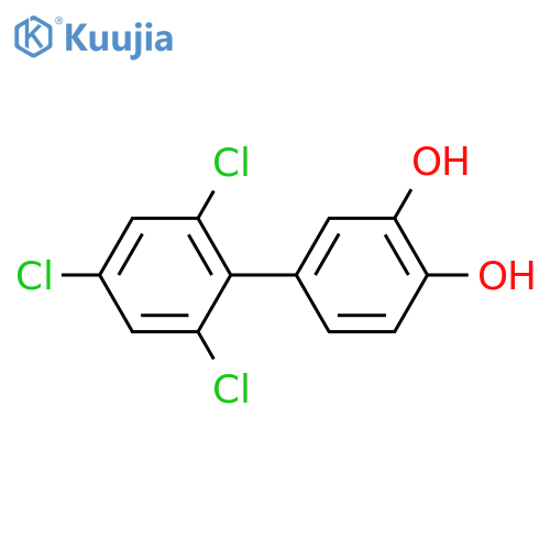 2',4',6'-trichlorobiphenyl-3,4-diol structure