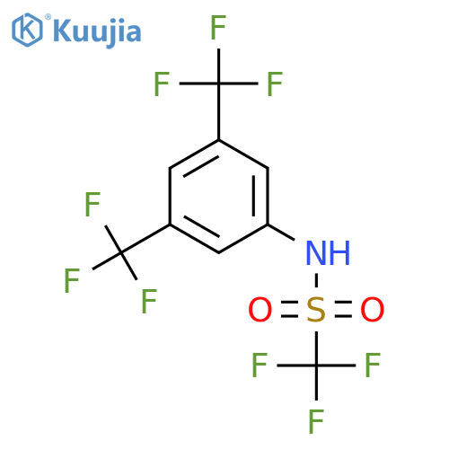 N-[3,5-bis(trifluoromethyl)phenyl]-1,1,1-trifluoromethanesulfonamide structure