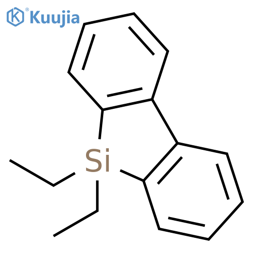 9H-9-Silafluorene, 9,9-diethyl- structure