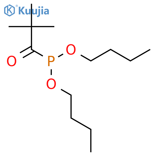 PHOSPHONOUS ACID, (2,2-DIMETHYL-1-OXOPROPYL)-, DIBUTYL ESTER structure