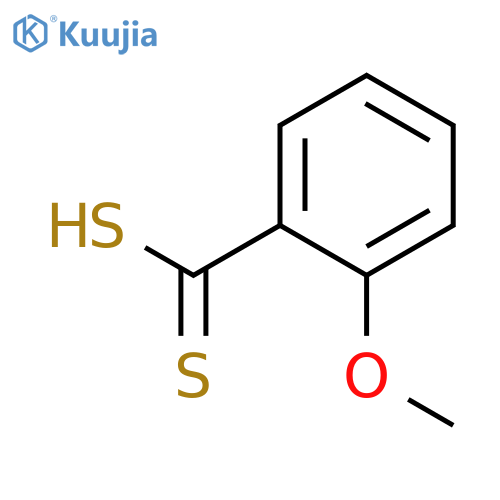 Benzenecarbodithioic acid, 2-methoxy- structure