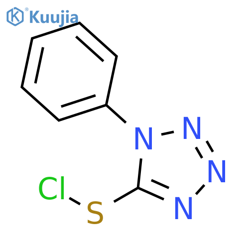 1H-Tetrazole-5-sulfenyl chloride, 1-phenyl- structure