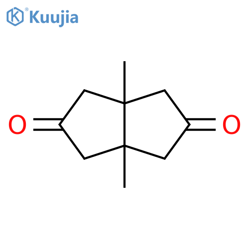 2,5(1H,3H)-Pentalenedione, tetrahydro-3a,6a-dimethyl- structure
