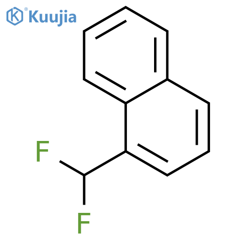 Naphthalene, 1-(difluoromethyl)- structure