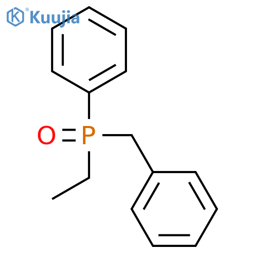 PHOSPHINE OXIDE, ETHYLPHENYL(PHENYLMETHYL)- structure