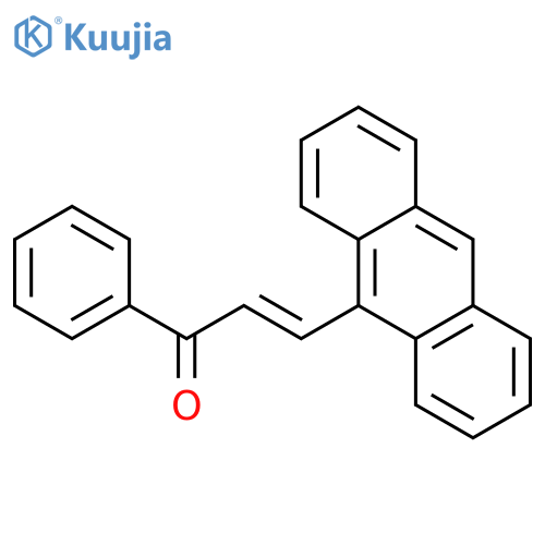 2-PROPEN-1-ONE, 3-(9-ANTHRACENYL)-1-PHENYL-, (E)- structure