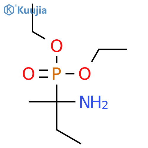 Phosphonic acid, (1-amino-1-methylpropyl)-, diethyl ester structure