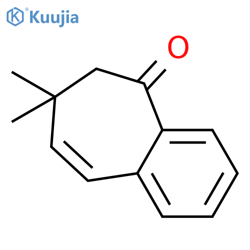5H-BENZOCYCLOHEPTEN-5-ONE, 6,7-DIHYDRO-7,7-DIMETHYL- structure