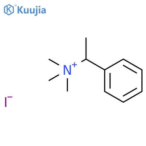 N,N,N-trimethyl-1-phenylethanaminium iodide structure