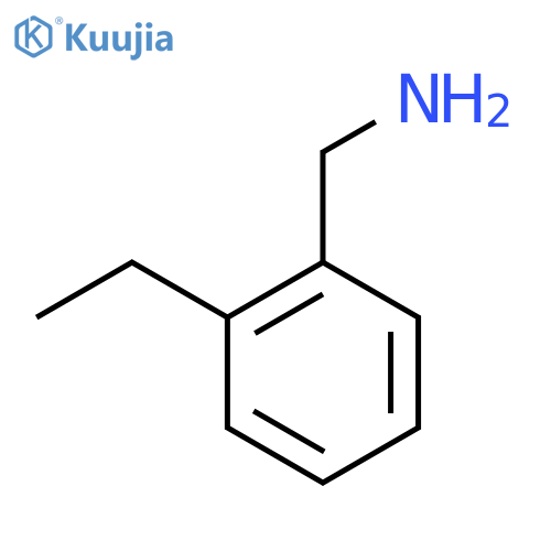 (2-ethylphenyl)methanamine structure
