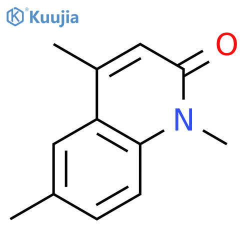 2(1H)-Quinolinone, 1,4,6-trimethyl- structure