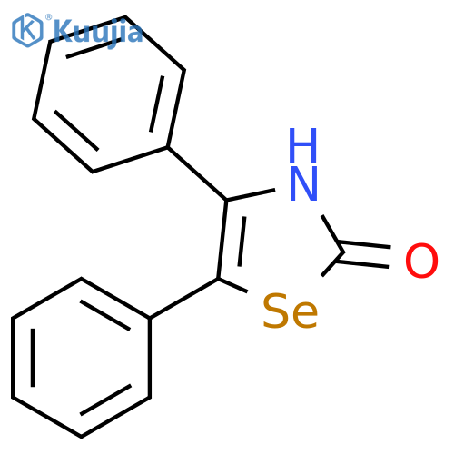 2(3H)-Selenazolone, 4,5-diphenyl- structure