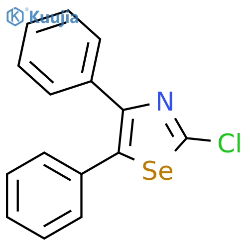 Selenazole, 2-chloro-4,5-diphenyl- structure