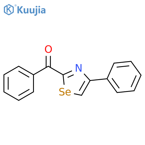 Methanone, phenyl(4-phenyl-2-selenazolyl)- structure