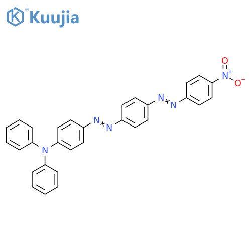 Benzenamine, 4-[[4-[(4-nitrophenyl)azo]phenyl]azo]-N,N-diphenyl- structure