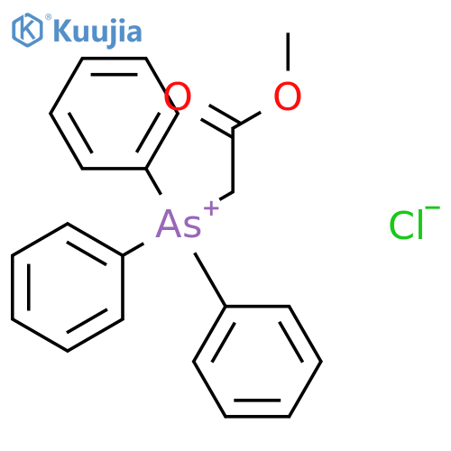 ARSONIUM, (2-METHOXY-2-OXOETHYL)TRIPHENYL-, CHLORIDE structure